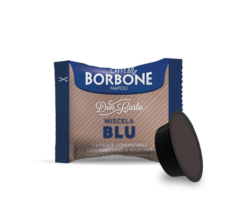 50 Capsule Borbone Compatibili Don Carlo Miscela BLU