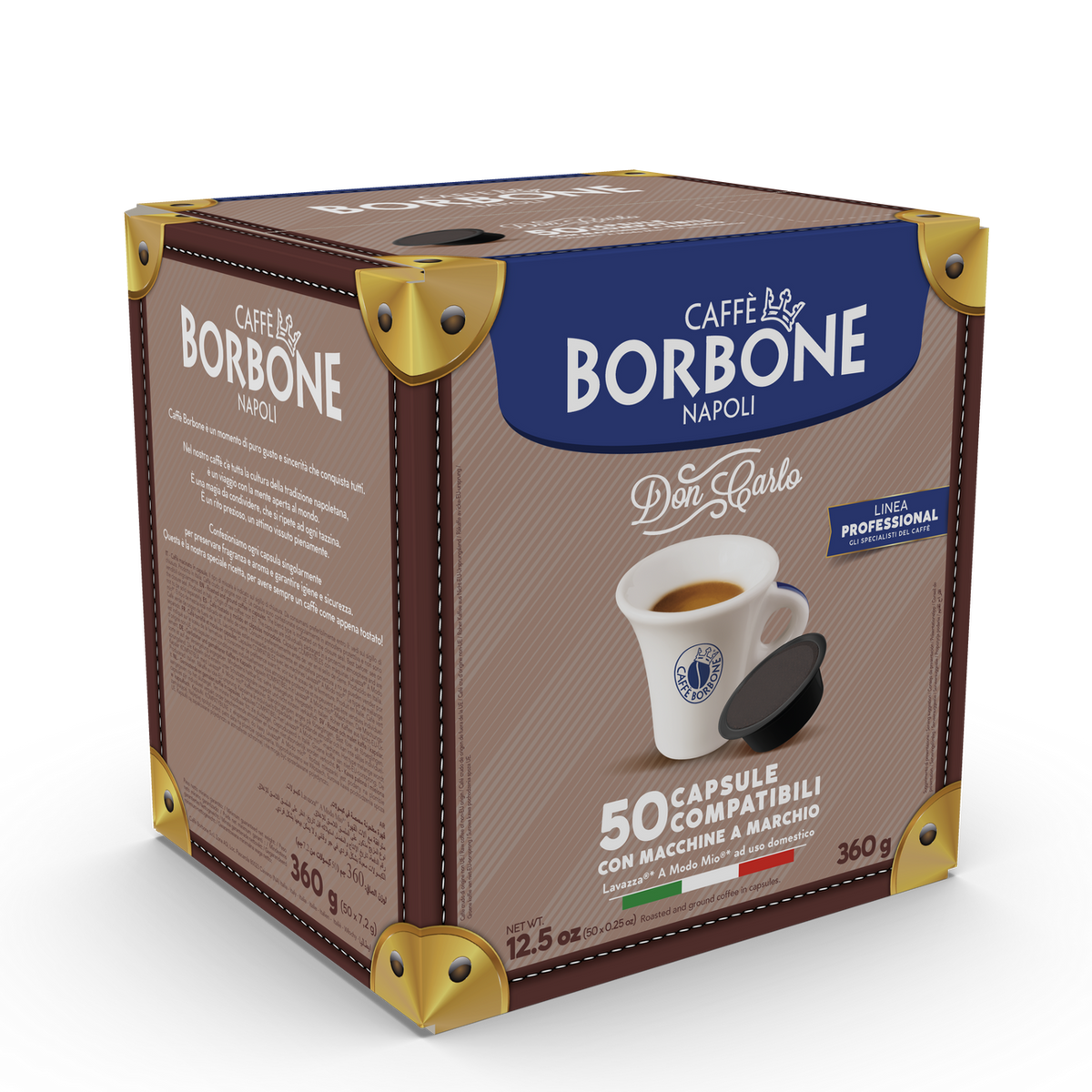 50 Capsule Borbone Compatibili Don Carlo Miscela BLU
