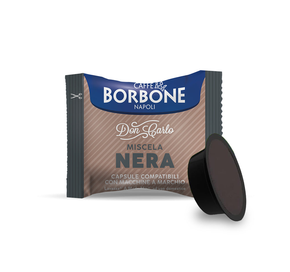 100 Capsule Borbone Compatibili Don Carlo Miscela NERA